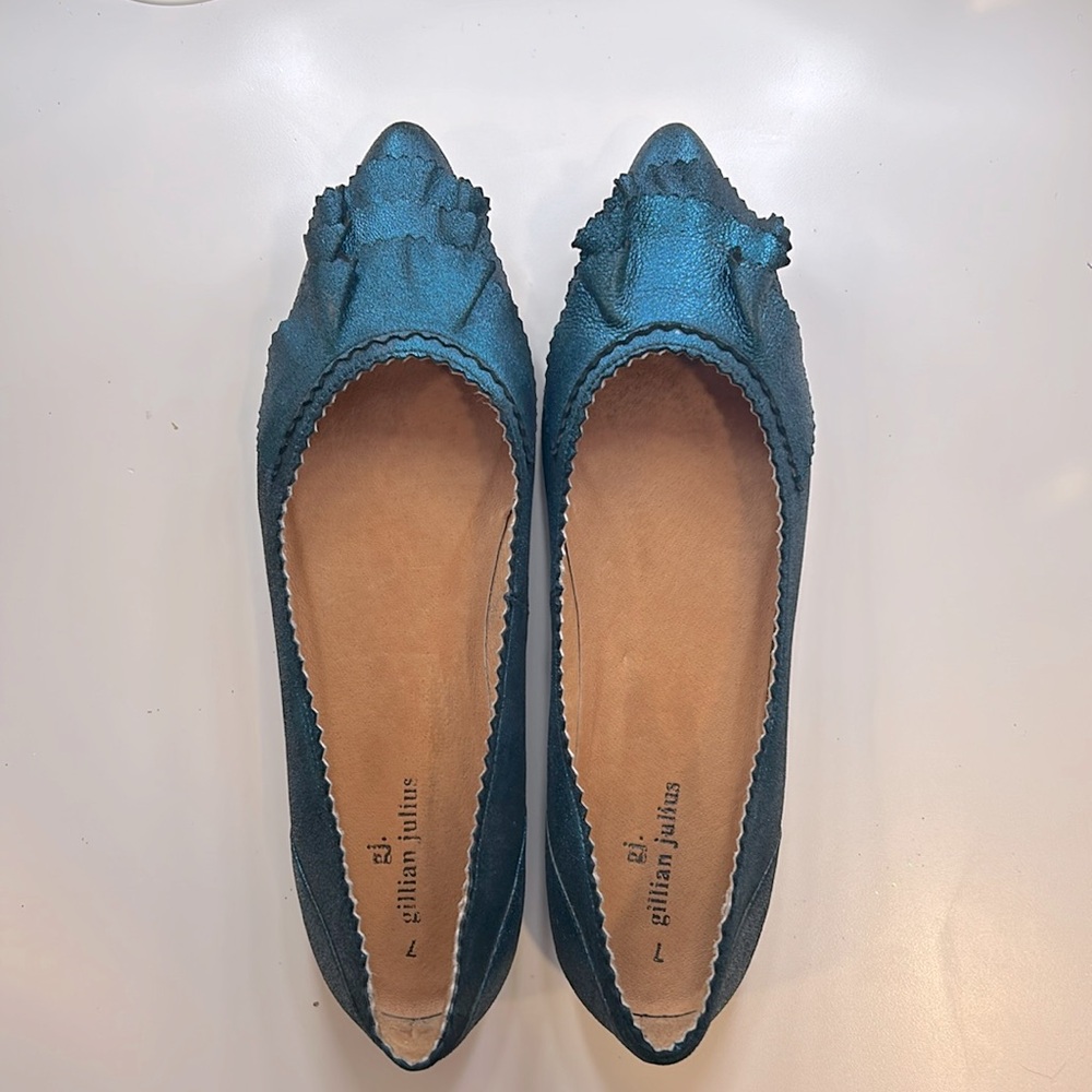 Gillian Julius embellished leather shoes SZ 7